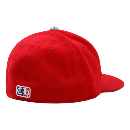 Chrome Hearts Love You Fitted Hat Red