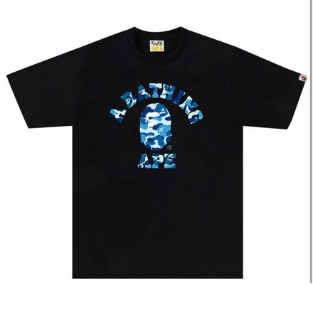 Blue ABC Camo College Tee
