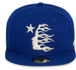 HellStar Baseball Fitted Blue Hat