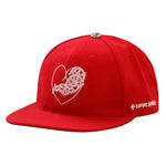 Chrome Hearts Love You Fitted Hat Red
