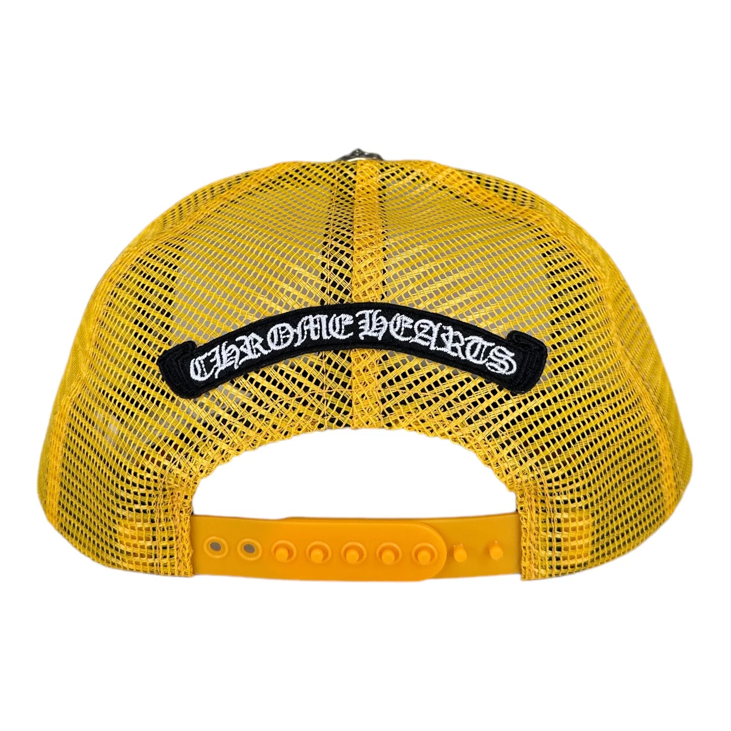 Chrome Hearts Trucker Hat "Yellow Multicolor Cross"