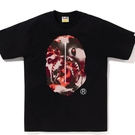 MAP CAMO APE HEAD SHARK TEE