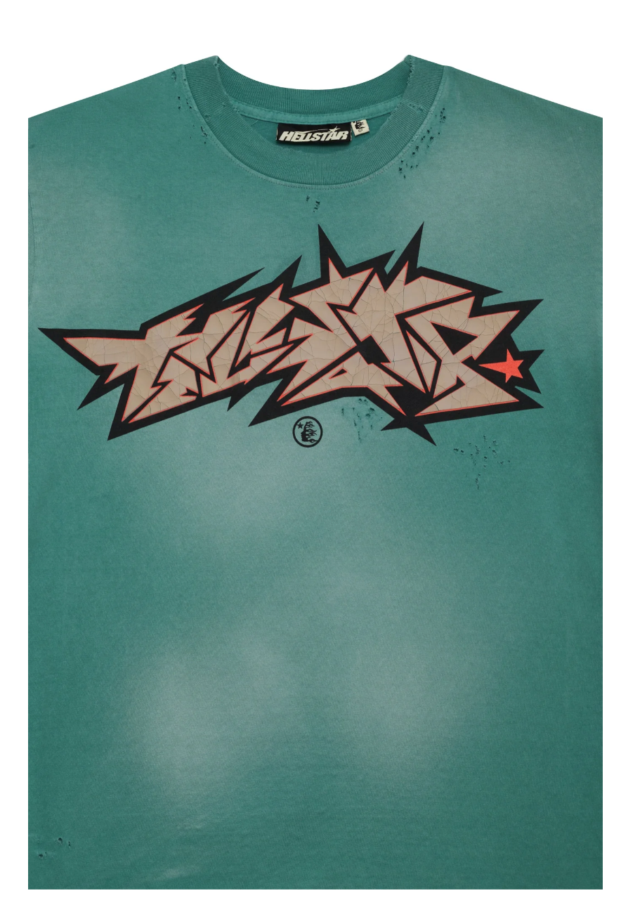 Hellstar Green Crack Tee