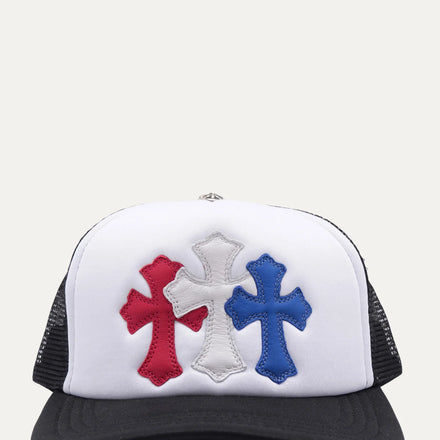 Cemetery Cross Patch Trucker Hat