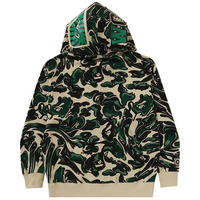 Bape Marbling Camo Zip-Up Hoodie
