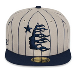 HellStar Baseball Fitted Striped Hat