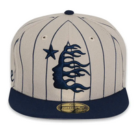 HellStar Baseball Fitted Striped Hat